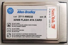 Allen Bradley 2711-NM232 Series A 32MB PCMCIA Memory Card for PanelView.