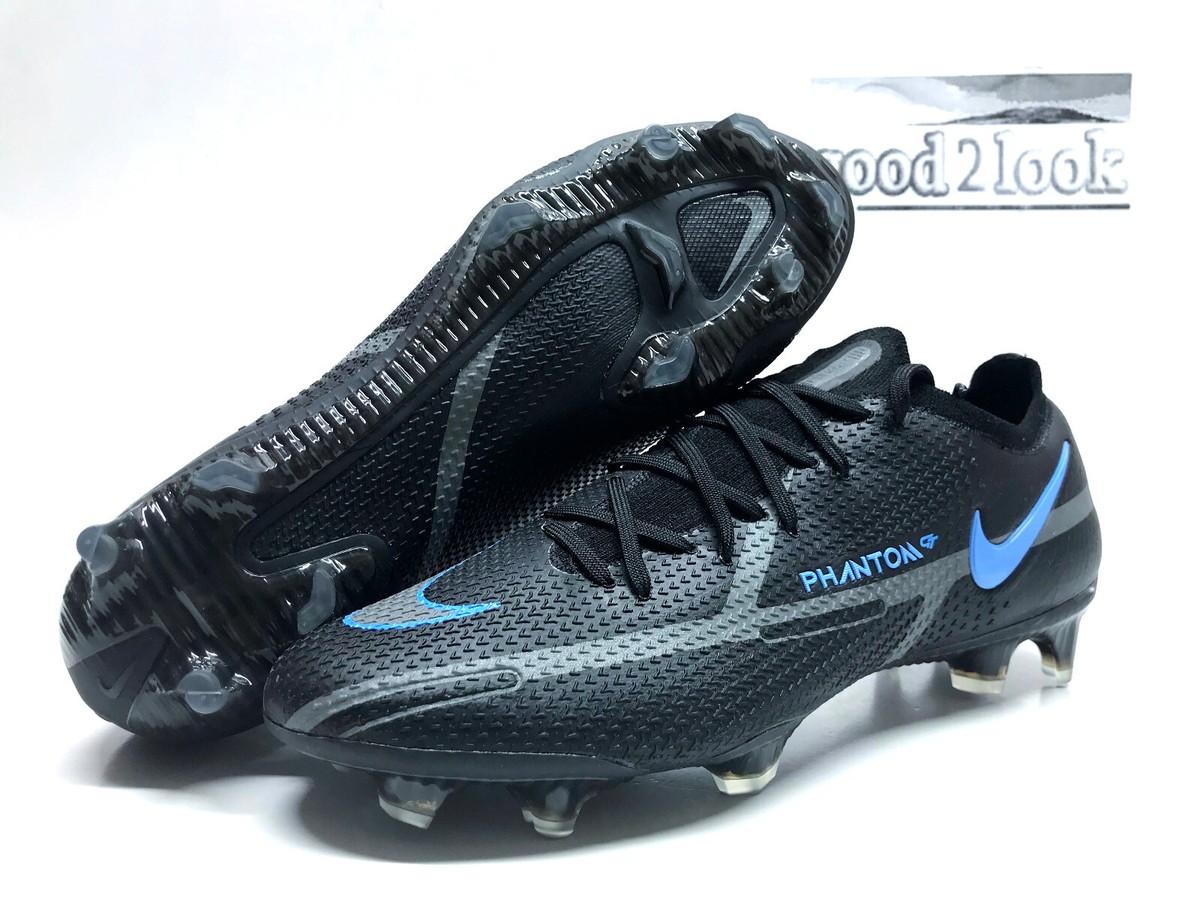 Size 7 - Nike Phantom GT2 Elite FG Black Iron Grey for sale online