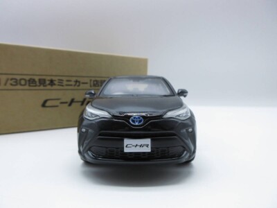 1:30 Toyota C-HR 2019 Late CHR Black Mica Color Sample Mini Car