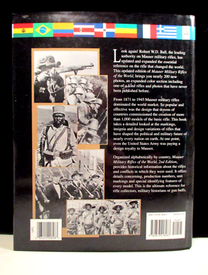 MAUSER MILITARY RIFLES OF THE WORLD' by Robert Ball (2000