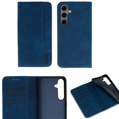 FÜR XIAOMI REDMI NOTE 10s - WONDER Case Cover Wallet Hülle Handy Tasche BLAU