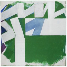 Porthmeor St Ives Cornwall Sandra Blow print in 11 x 14 mount SUPERB