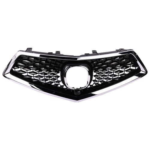 Front Bumper Upper Grille W/Chrome Molding For 2017 - 2020 Acura MDX 71121TZ5A00 - Picture 5 of 16
