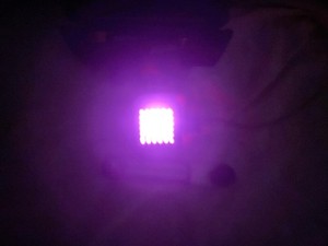 Infrared light (samo) battery operated with Jensen adapter and shoe
