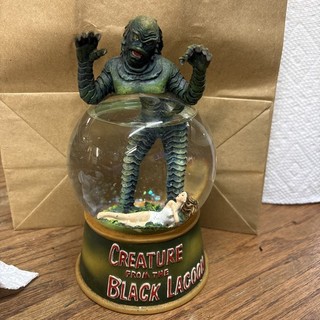 Damaged Creature from the Black Lagoon Universal Monsters Snow Globe 2005
