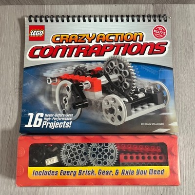 Lego Projects Buch Crazy Action Contraptions 16 Build 87 Teile Vintage