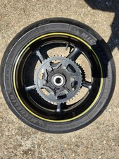 06-16 Yamaha R6 Yzfr6 R6r Rear Rim Wheel Str8 07 08 09 10 11 12 13 14 15
