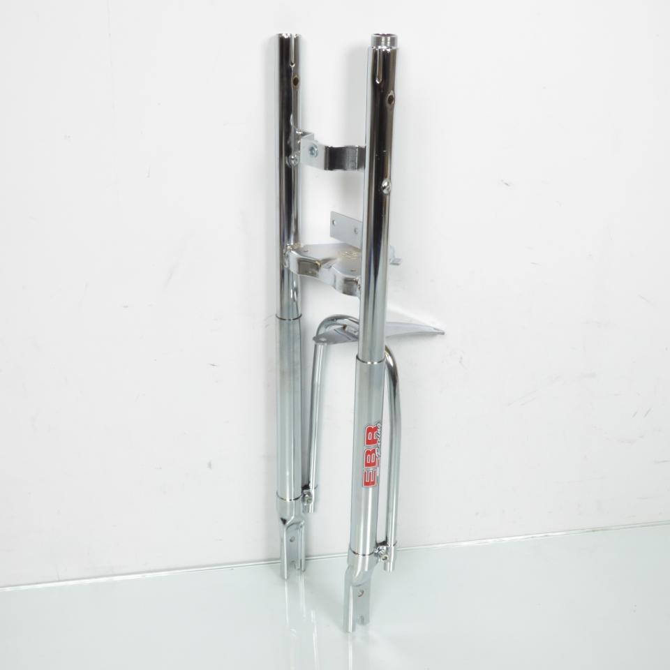 Fourche EBR neuve Peugeot 103 Spectrum finition chrome haute résistance