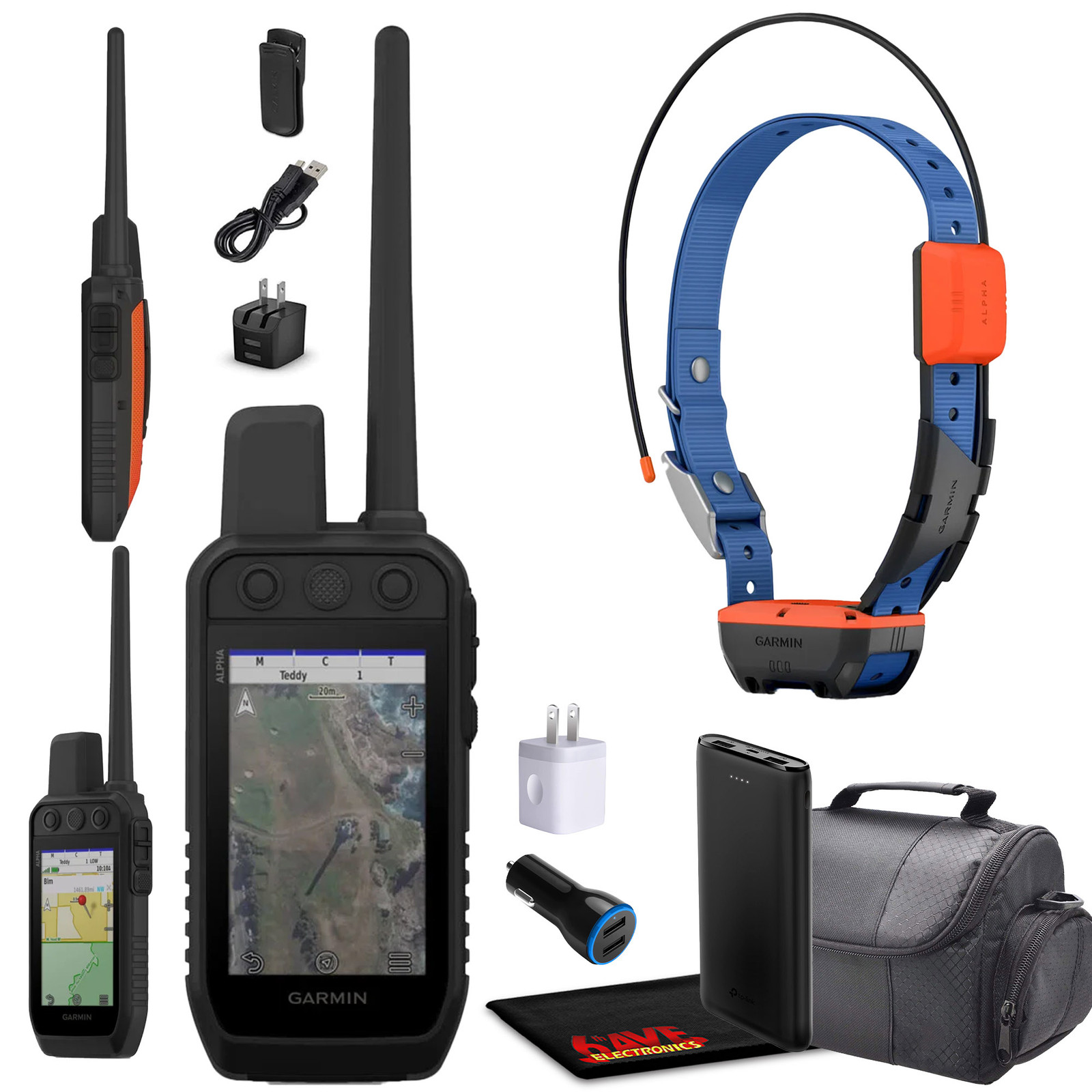 Портативный компьютер Garmin Alpha 300 с усовершенствованной системой слежения и обучения Alpha T20
