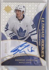 2018 Ultimate Collection 2008-09 Retro Rookies 84/175 Andreas Johnsson Auto au7