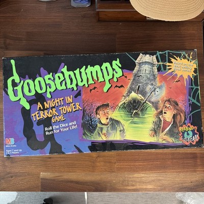 Goosebumps A Night In Terror Tower Board Game 1996 99% Complete No Manual
