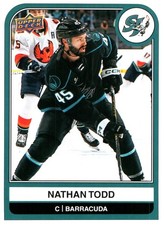 2023-2024 Upper Deck AHL Hockey Cards - San Jose Barracuda