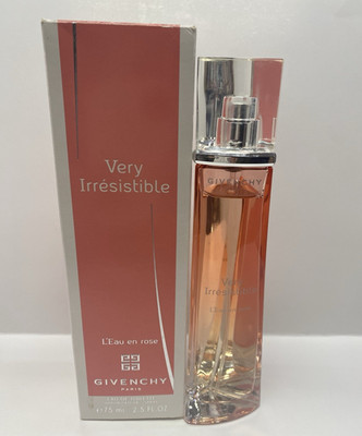 VERY IRRESISTIBLE L'EAU EN ROSE GIVENCHY 2.7 NEW WHITH PLASTIC