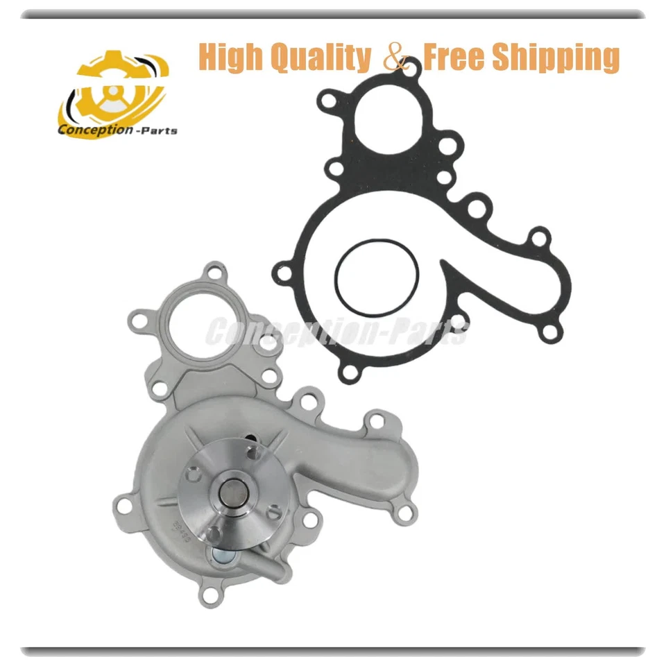 For 2007-2022 Lexus Toyota Land Cruiser LX570 5.7 3URFBE 3URFE Engine Water Pump Foto 3 de 4
