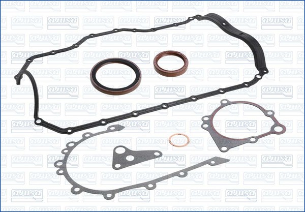 Ajusa Dichtungssatz KurbelgehäUse 54118900 FüR Wrangler Jeep Cherokee XJ 1 YJ 2-image