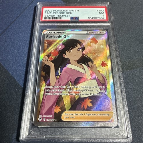 Furisode Girl graded PSA 7 for sale on eBay