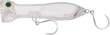 Nomad Design Chug Norris Topwater Popper Lure 150mm | 6" & 3oz, Clear 