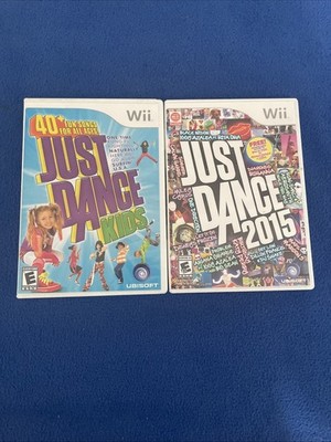 Just Dance 2015 (Nintendo Wii, 2014) Just Dance kids Bonus