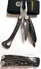 🔥🔥  Leatherman Skeletool CX Damascus Custom Carbon Retired Collectable Rare