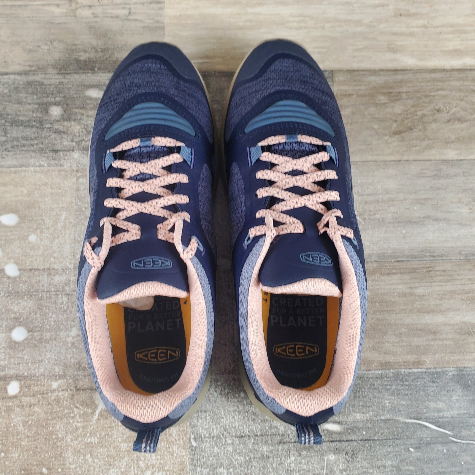 Scarpe da trekking KEEN Terradora Flex donna taglia 10 vintage indaco pesca impermeabili