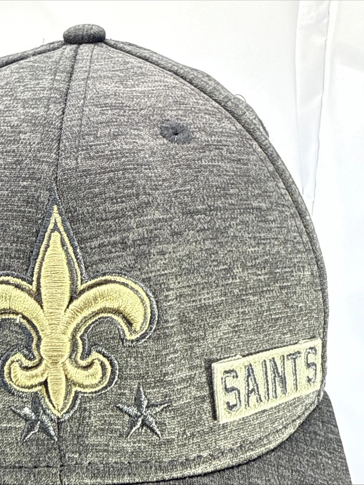 Gorra New Orleans Saints New Era 39Thirty Camuflada Bandera de Estados Unidos Militar 5 Estrellas M/L Foto 3 de 4