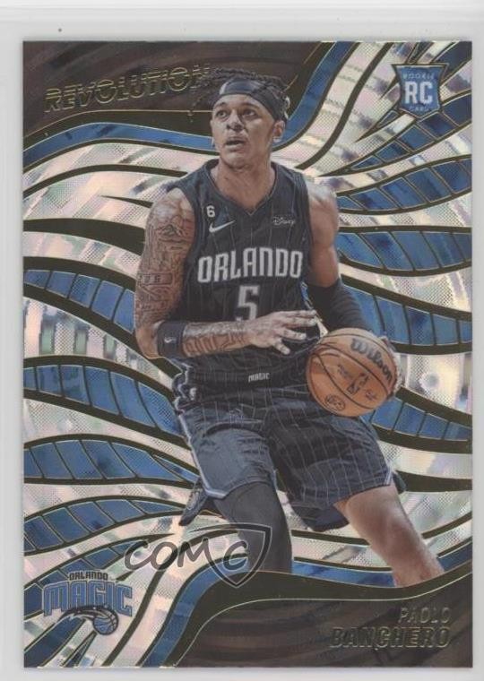 2022-23 Panini Revolution Rookies Fractal Paolo Banchero #139 Rookie RC 1n4f