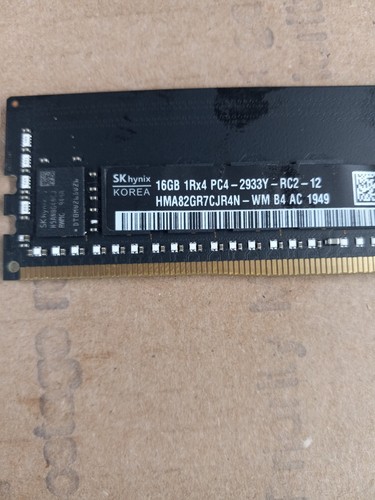64GB TOTAL SK HYNIX 16GB PC4-2933Y-RC2-12 4X 16GB SERVER MEMORY - Bild 2 von 5