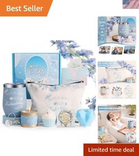 Elegant 9-Piece Spa Gift Basket for Women - Thoughtful Birthday Surprises