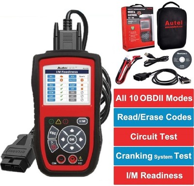 AutoLink AL439 OBD2 Diagnostic Tool Check Engine Emission PCM O2 VIN Electrical