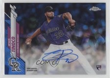 2020 Topps Chrome Update Sapphire Edition Auto Jesus Tinoco #RA-JT Auto 0e4z