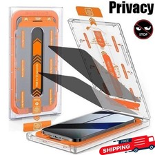 Privacy Screen Protector For iPhone 13 14 15 16 17 Pro Max Air Edge Full Cover