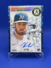 2023 Topps Chrome Platinum Ken Waldichuk Autograph Blue Toile /99 (RC)