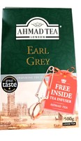Schwarzer Tee Lose Earl Grey - 24 X 500 G - Ahmad Tea + 24 TEE-EI