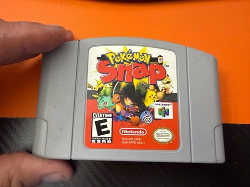 Pokémon Snap (Nintendo 64, 1999) Cartridge Only – Untested / As-Is 17