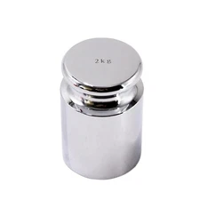 Calibration Weight 2000 Gram M2 Class Chrome Scale Balance Calibration Weight