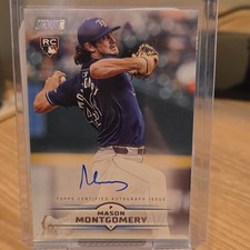 2025 Topps Stadium Club Mason Montgomery Rookie Autograph SCBA-MMO Rays/Pirates