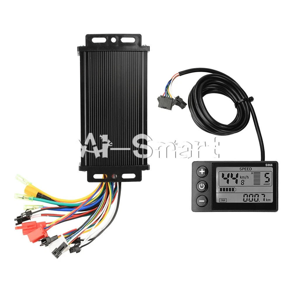 Oniissy 36/48/52V 45A E-Bike Borstelloze Controller - Intelligente 3 Oniissy 36/48/52V 45A E-Bike Borstelloze Controller - Intelligente 3