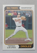 2023 Topps Heritage - Terrin Vavra #148 (RC)