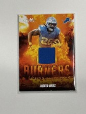 2025 Panini Absolute FB #ABU-JGI Jahmyr Gibbs Absolute Burners Patch (JR)