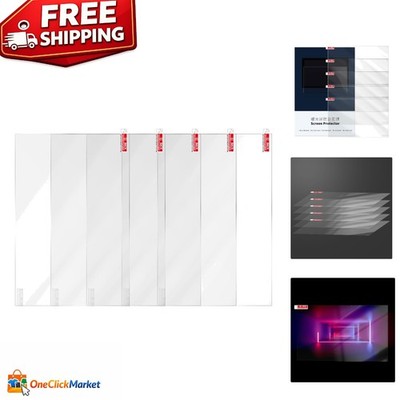 High Clarity 5PCS Screen Protectors for 6.08'' Resin 3D Printers - Glossy Finish