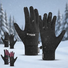 Men Women Winter Thermal Warm Waterproof Ski Snowboarding Driving Work Gloves
