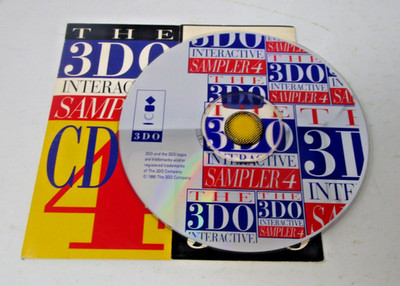 3DO Interactive Sampler CD 4 with Sleeve and Disc Complete 1994 Retro Gaming