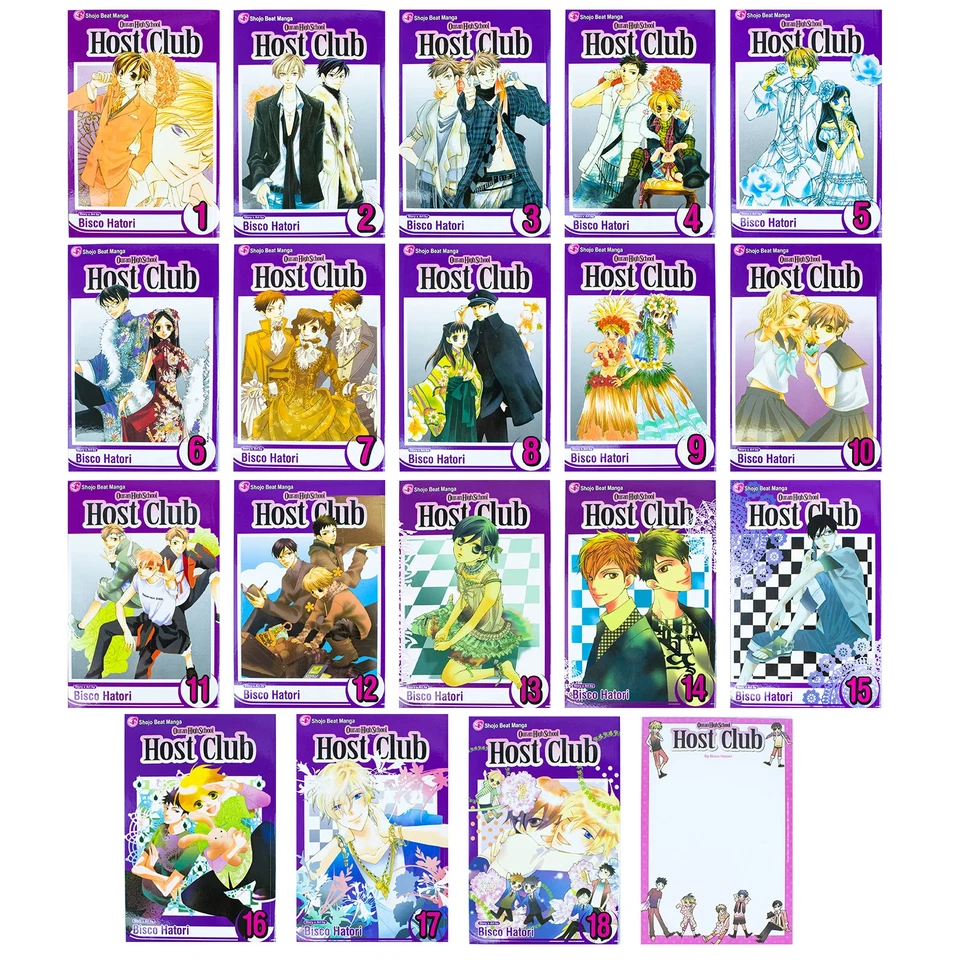Ouran High School Host Club Box Set by Bisco Hatori 18 Books Collection Set NEW - Image 2 of 4