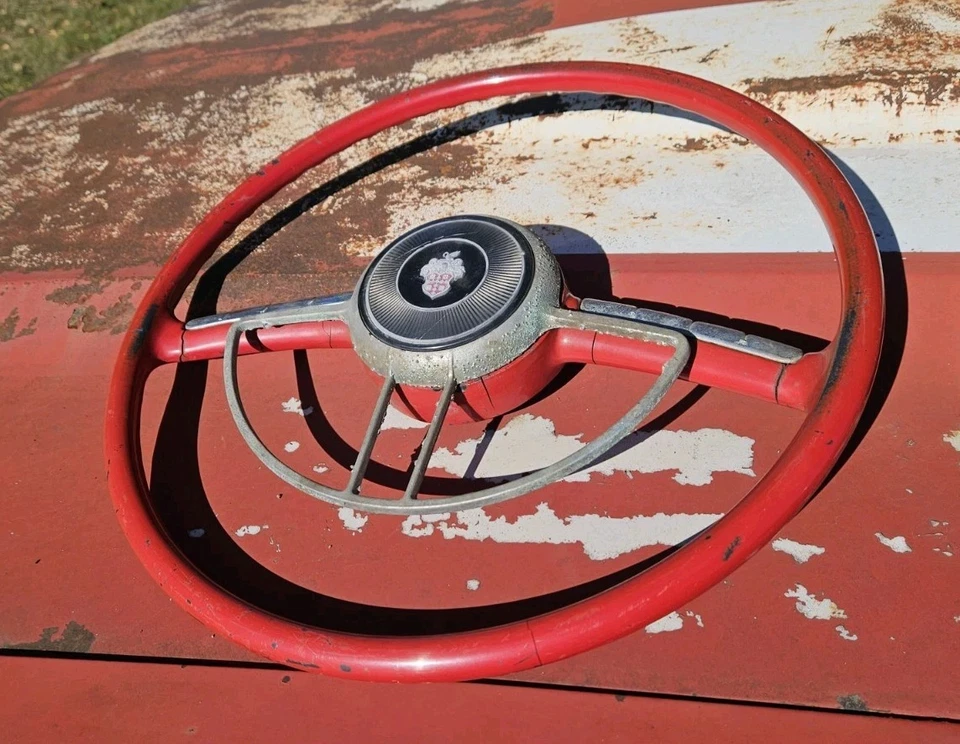Volante rojo Packard 1948-1954 1950 Clipper Custom Deluxe Eight 1952 8 Foto 2 de 4