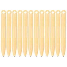 Magnetic Drawing Board Pen, 12 Pcs Pen, Light Yellow