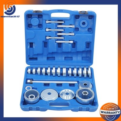Front 31pcs Wheel Hub Drive Bearing Removal Install Adapter Tool Kits Master Set
