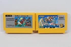 Lot 2 Super Mario Bros 1 & 3 Nintendo FC Famicom NES JP Japan Import US Seller