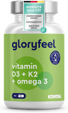 Vitamin D3 K2 Omega 3-5000 IE + K2VITAL  + 10...