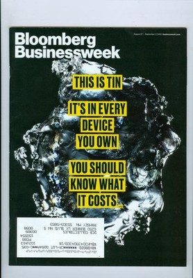 2012 Bloomberg Businessweek Magazine: This Is Tin - It's In Every Device You Own