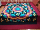 King Size Star Patchwork quilt/king  size #122 — photo 4